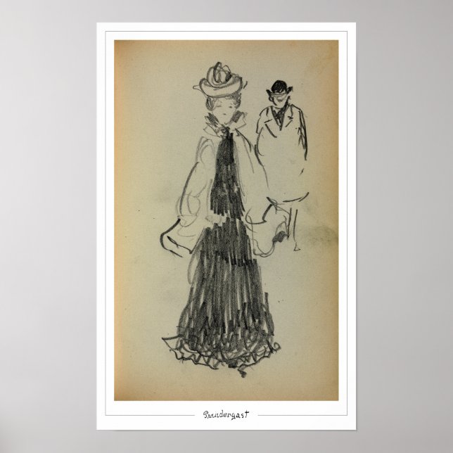 Maurice Prendergast Zedign Art Poster nº 444 (Frente)