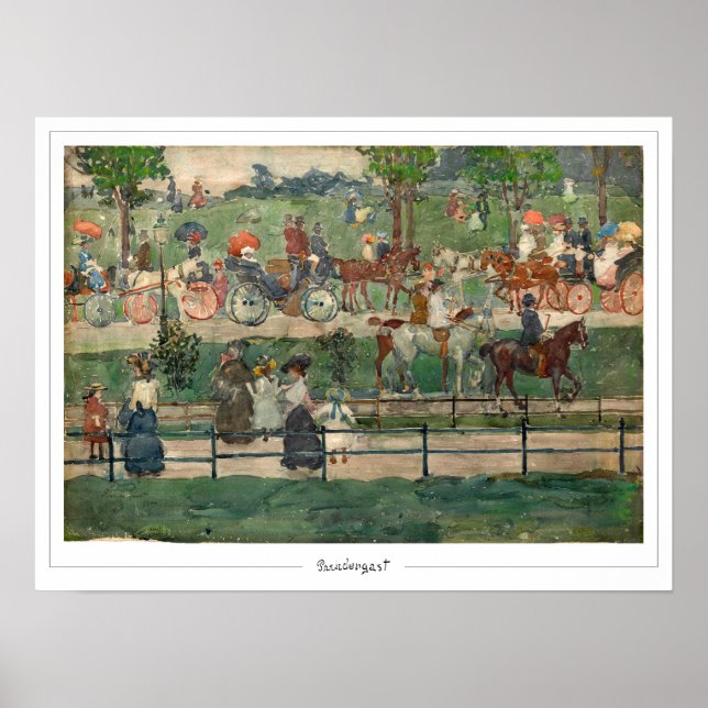 Maurice Prendergast Zedign Art Poster nº 7 (Frente)