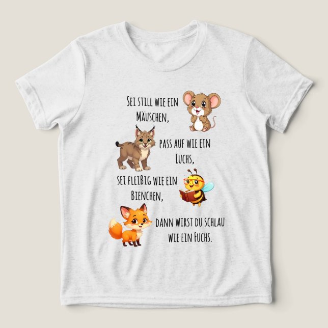Mäuschen - Luchs - Biene - Fuchs | Schulanfang (Design frontal)