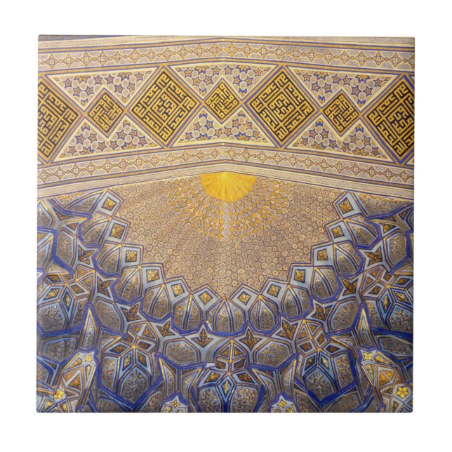 Mausoléu de Timur em Samarkand, Usbequistão (Frente)