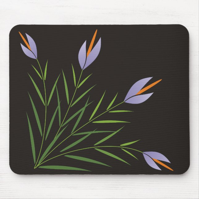 Mauve Lily Mousepad (Frente)