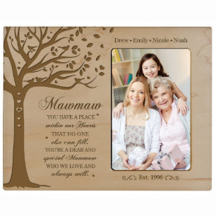 Mawmaw Adoramos o Quadro de Imagens Maplewood de 8
