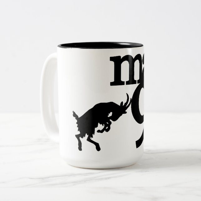 Máx.9 caneca Preta e Branca (Frente Esquerda)