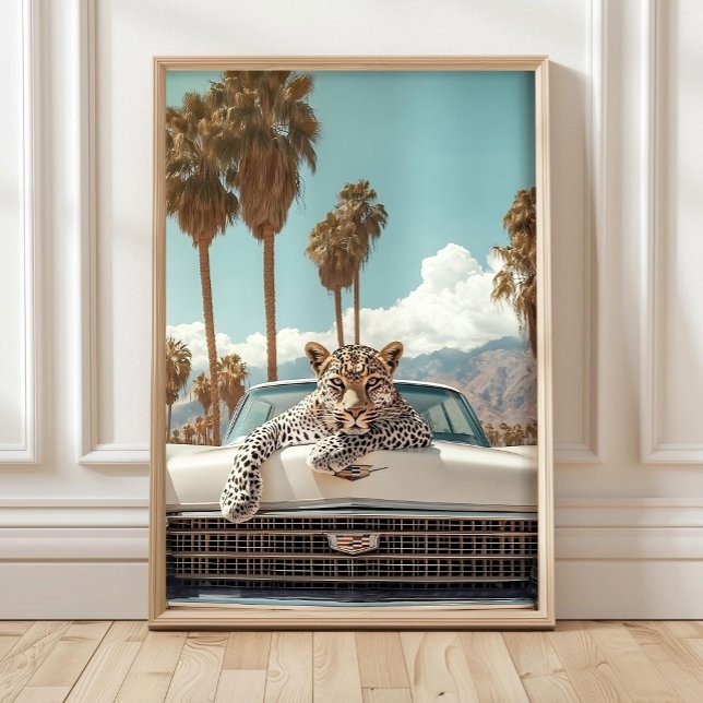 Maximalist Leopard Print, Luxury Leopard Poster (Criador carregado)