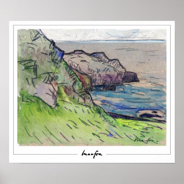 Maxime Maufra Zedign Art Poster nº 12 (Frente)