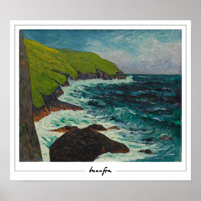 Maxime Maufra Zedign Art Poster nº 2 (Frente)