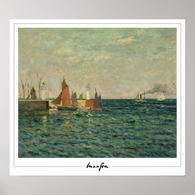 Maxime Maufra Zedign Art Poster nº 3 (Frente)