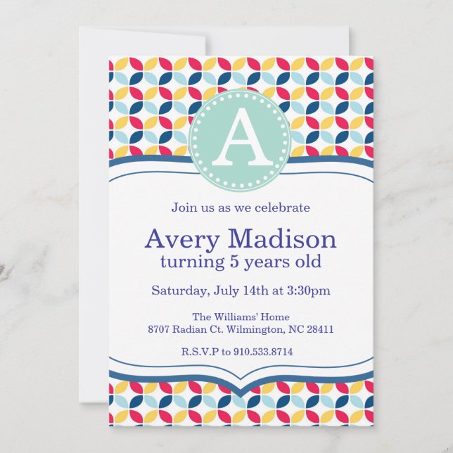 Máximo e rubi inspirou o convite de festas das (Frente)