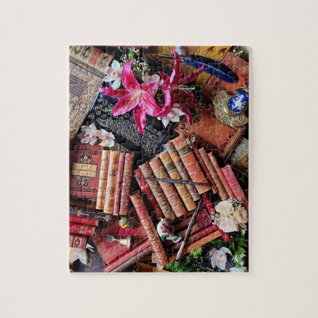 Máximo Quebra-cabeça de Máquina de Escrever Biblió (Vertical)