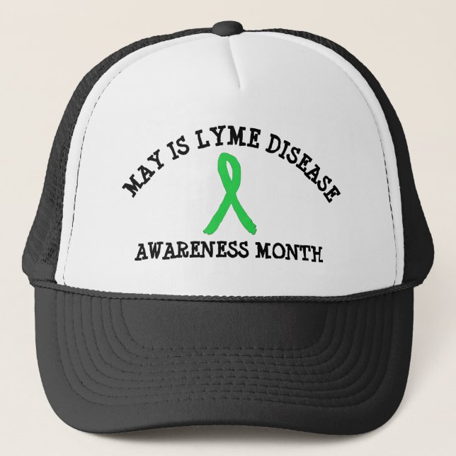 May is Lyme Disease Awarness Month Baseball Boné (Frente)