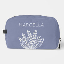 May Lily do Vale Floral Buquê Custom Name