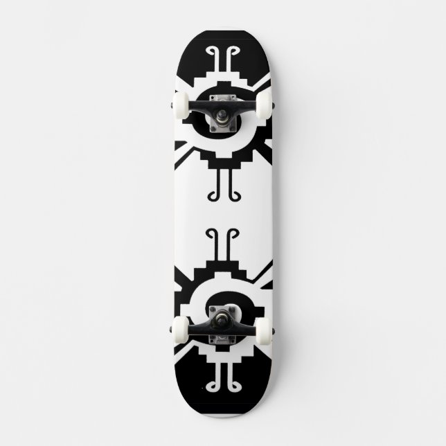 Mayan Hunab Ku Skateboard (Frente)