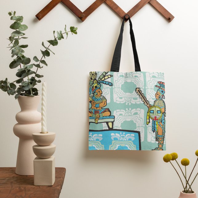 Mayan Warrior E King Tote Bag (Criador carregado)