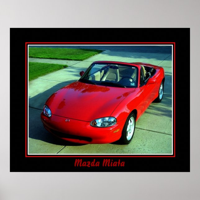 Mazda Miata POSTER (Frente)