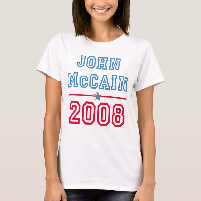 Mccain 2008 camisas (Frente)