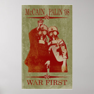 McCain Palin War First Poster