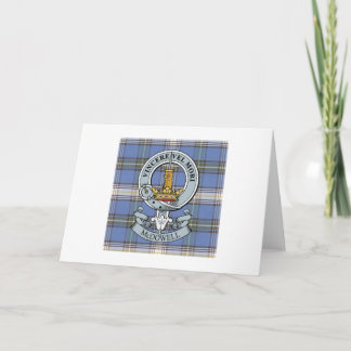 McDowell Crest + Cartão de Saudação Tartan
