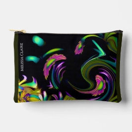 MCKS IT "Daisy" Small Olive Accessory Bag