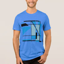 MCM de aparência Abstrato Geométrica de MCM Preto 