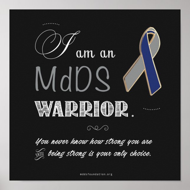 MdDS Consciência 12"x12" - Poster de valor (Matte) (Frente)