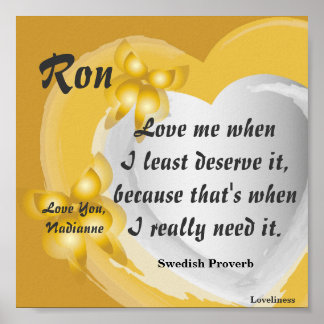 Me Ame Como Iam, Poster _ Personalizar