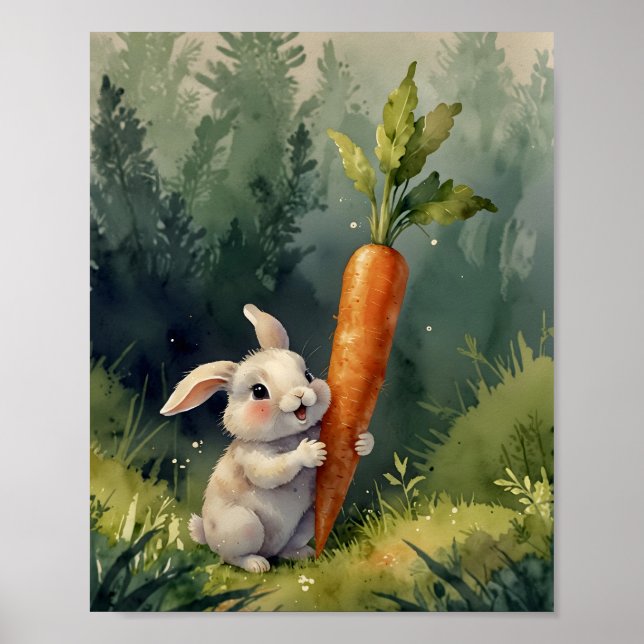 Meadow Bunny Dreams: Poster (Frente)