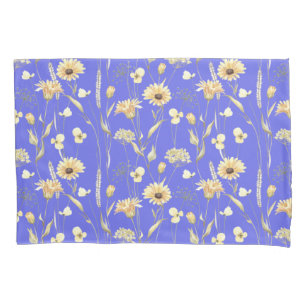 Meadow cotage impressão azul