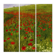 Meadow with Poppies (1896) Merse Pál Szinyei