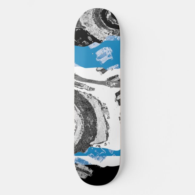 Mecanismo de Onda – Skateboard Personalizado (Deck (Frente)