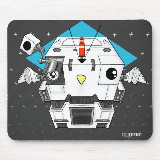 Mecha Cockblock Mousepad (Frente)