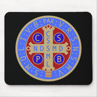 Medalha de St. Benedict Mousepad