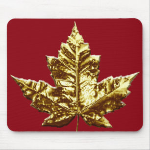 Medalha Dourada do Mousepad do Canadá Personaliza