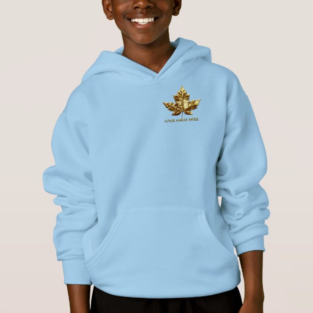 Medalha Dourada Hoodie Canada Hoodie (Frente)
