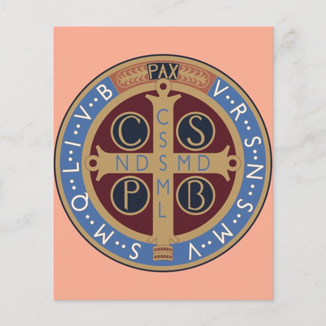 Medalha santo Benedict (Frente)