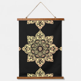 Medalhão de Tapeçaria Boho