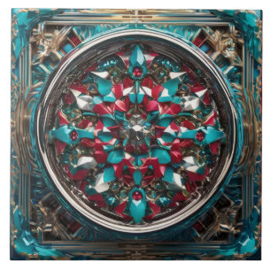 Medalhão Intricate Abstrato