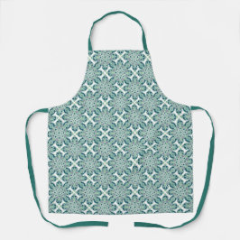 Medalhão Verde impressão Apron