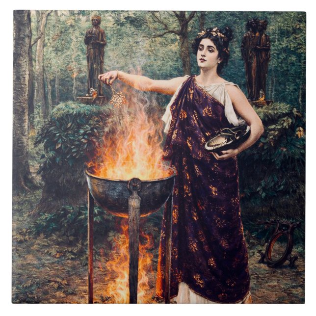 Medea Preparando sua Poção –  (Frente)