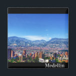 Medellin City View Imã de geladeira<br><div class="desc">Medellin City View Imã de geladeira</div>
