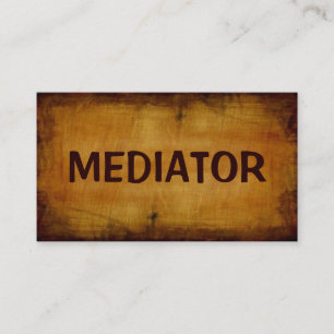 Mediador Cartão de visita