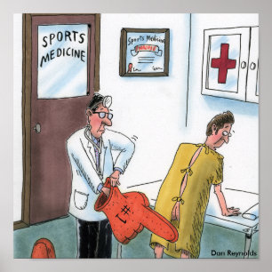 Medicina de esportes do poster   de Dan Reynolds  