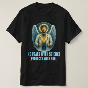 Médico de Luz - Design de Camisa de T-Shirt Angeli