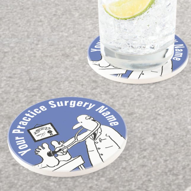 Médico divertido com Porta copos de estetoscópio (Criador carregado)