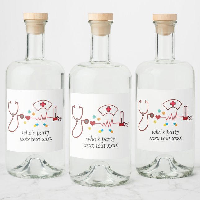 Médico, Enfermeiro, Medicina, hospital (Garrafas)