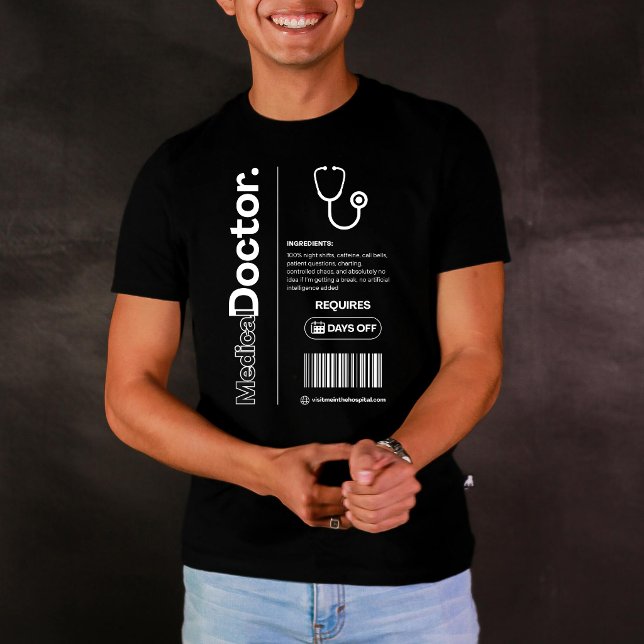 Médico – Humor de Trabalho Divertido, Presente de  (Criador carregado)