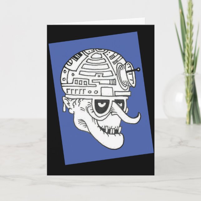 Médico Louco Consiga Um Bom Cartão (Frente)