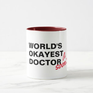 médico mais legal do mundo pun caneca engraçada