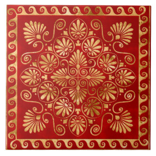 Medidor Grego - Ornamento Grego - Dourado no Verme