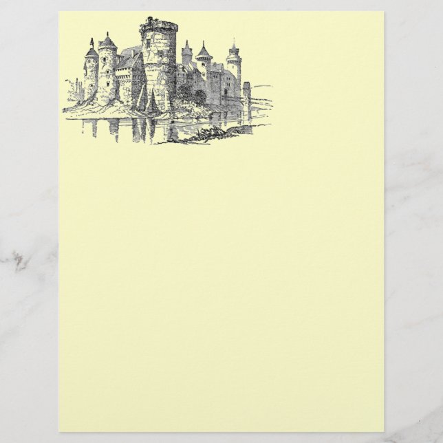 Medieval Castle Letterhead (Frente)