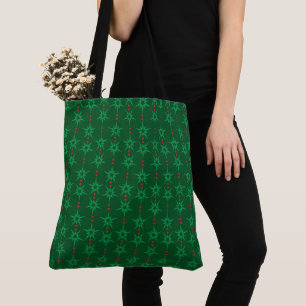 Médio Mod Garland Green Tote Bag